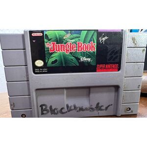 Vintage SNES The Jungle Book